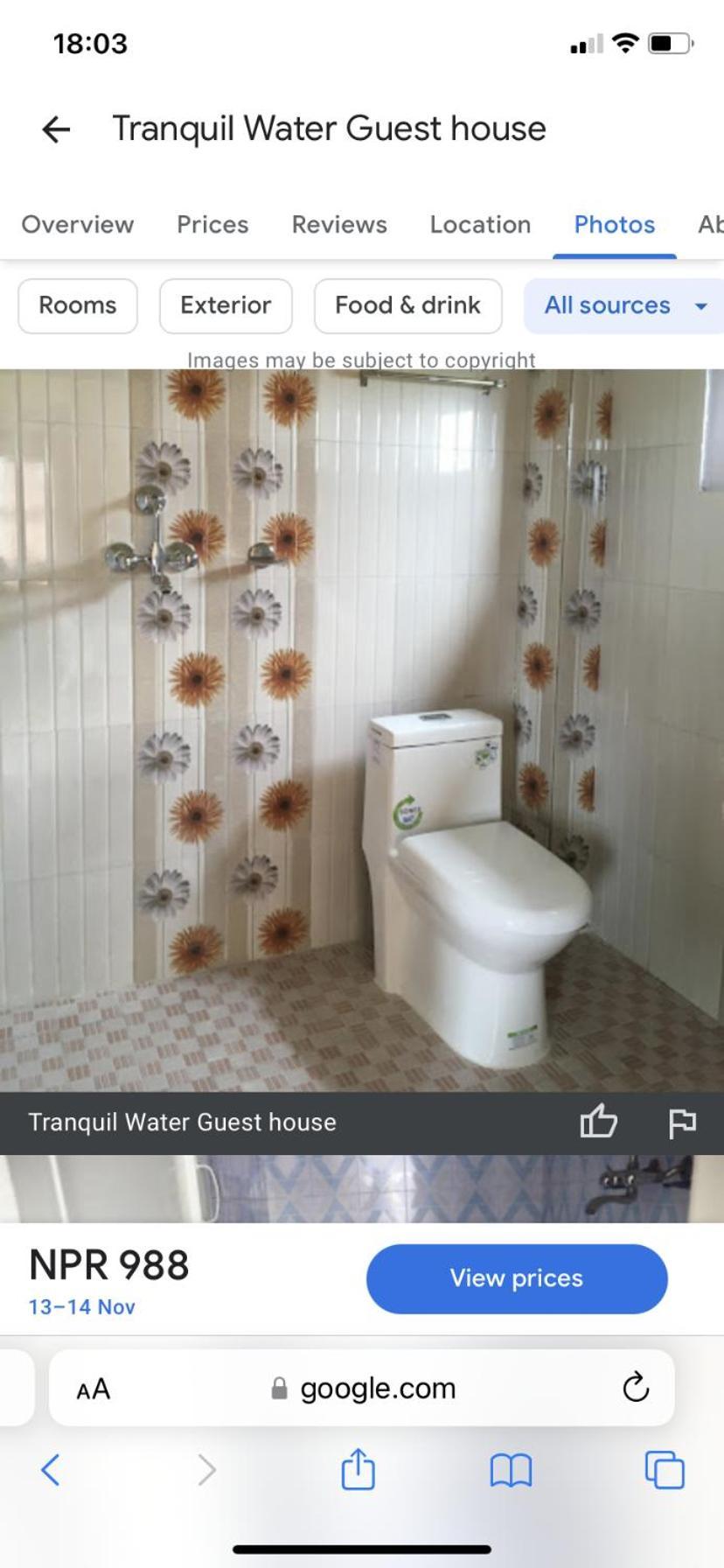 Tranquil Water Guest House Pokhara Exterior foto